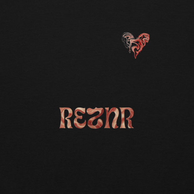REZNR Heart Black Sweatshirt