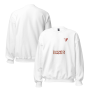 REZNR Heart White Sweatshirt